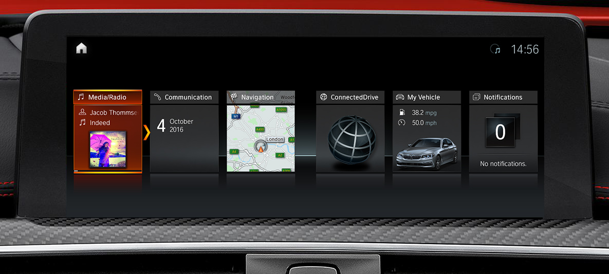 BMW M4 Connectivity and Mobile Integration